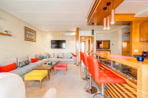 Appart 100 M2 Haut Standing En Bord De Mer Casablanca Exterior photo