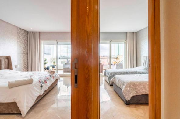 Appart 100 M2 Haut Standing En Bord De Mer Casablanca Exterior photo